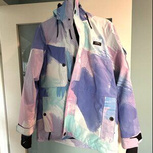 DOPE Women's Snowboard or Ski Jacket - Blizzard Full Zip - Size Medium